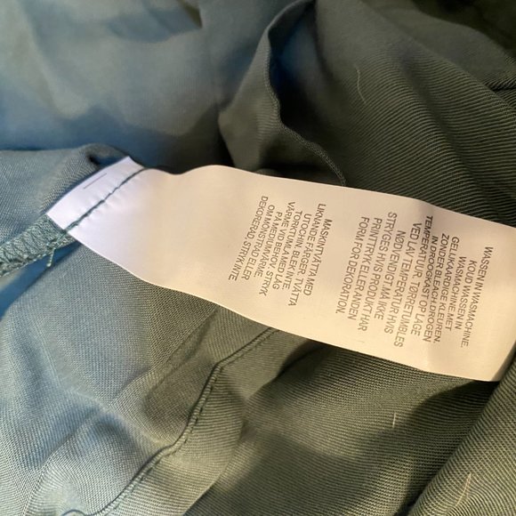 Just Fab Green Button Up Romper Shorts with Pockets!  XXL NWT - Picture 8 of 8